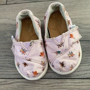 TOMS 5T Girls - Lavender Critters